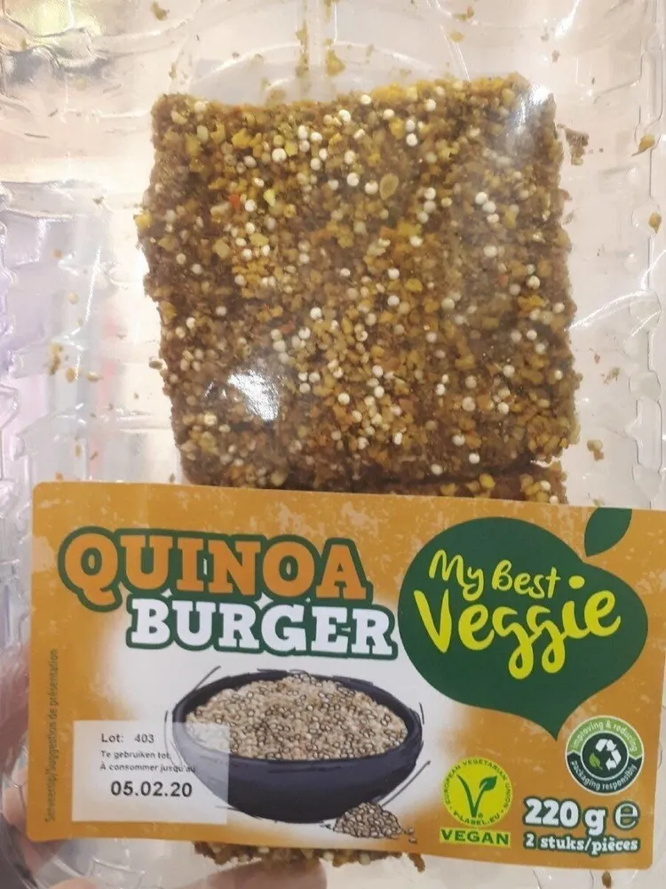 Quinoa burger
