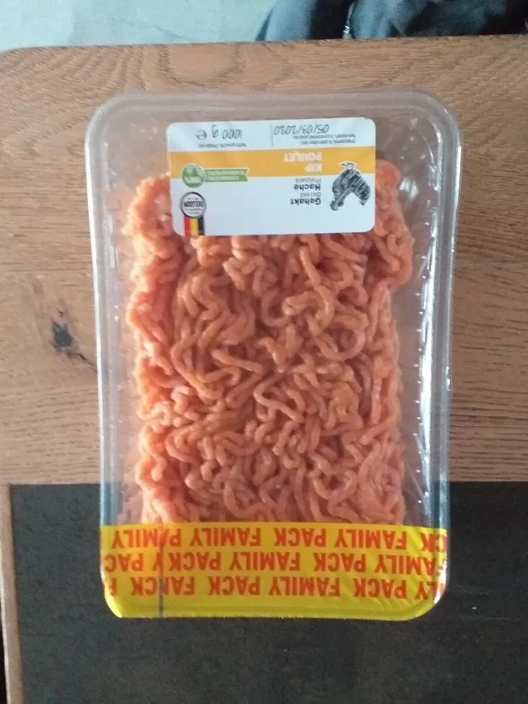 Haché préparé  de poulet