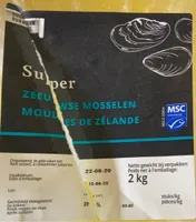 Moules de Zélande