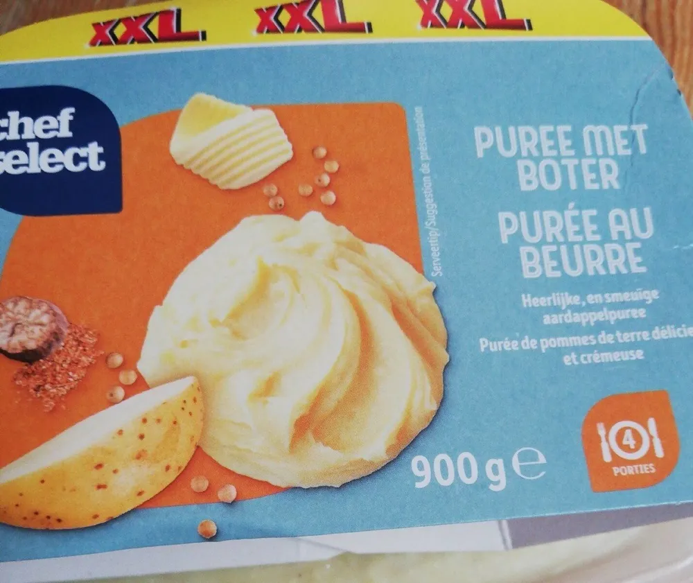 Purée au beurre