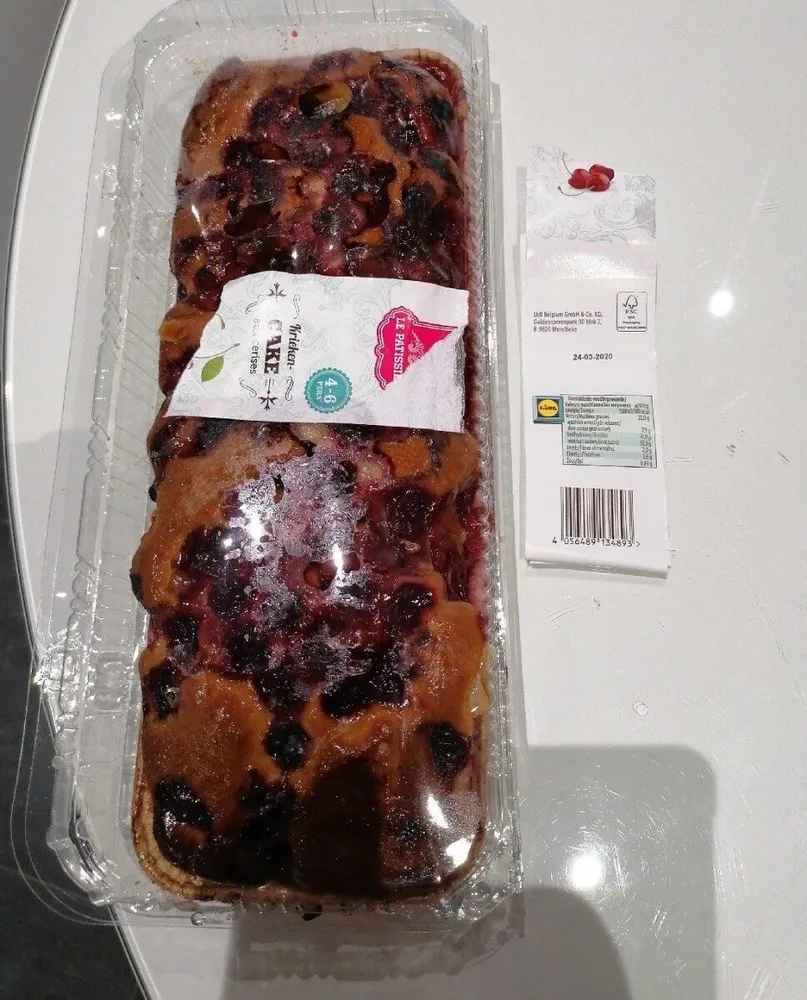 Cake aux cerises