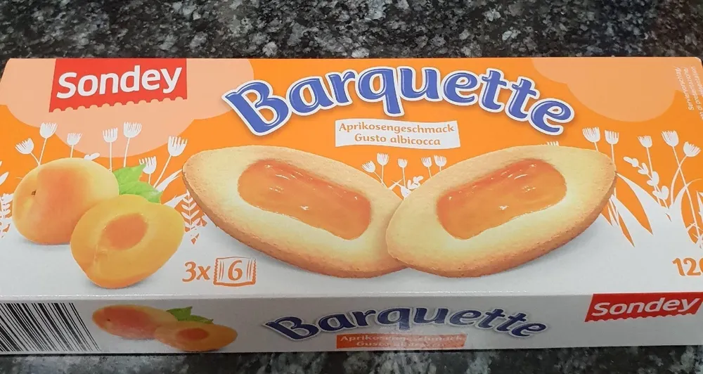 Barquette abricot