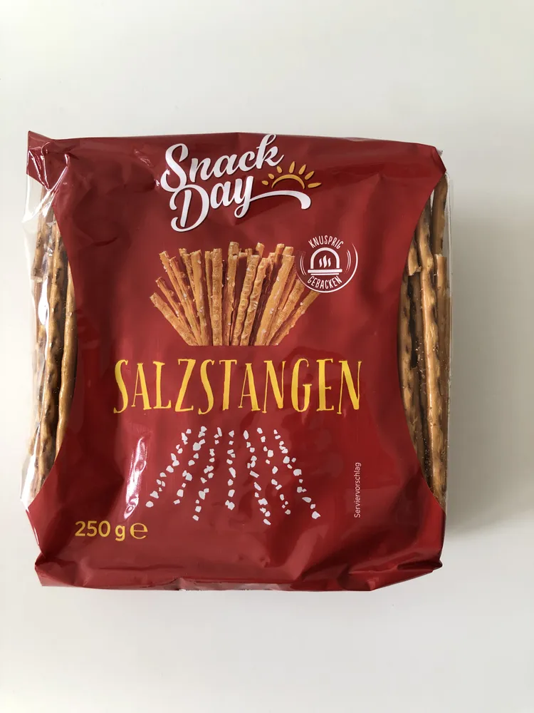 Salzstangen mit meersalz