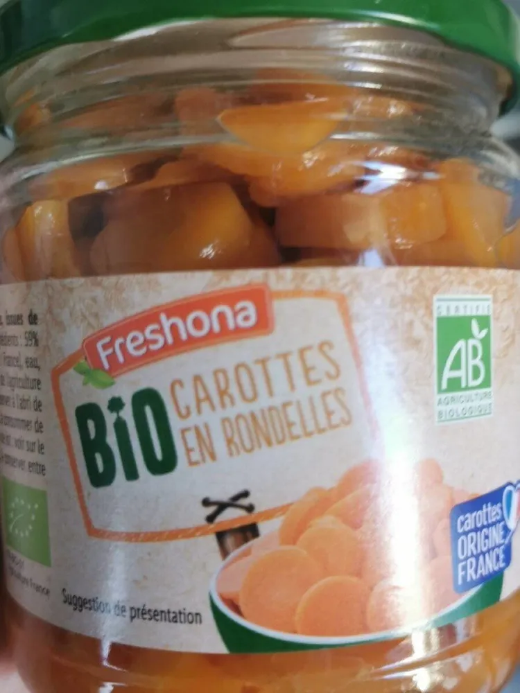 Carottes en rondelles
