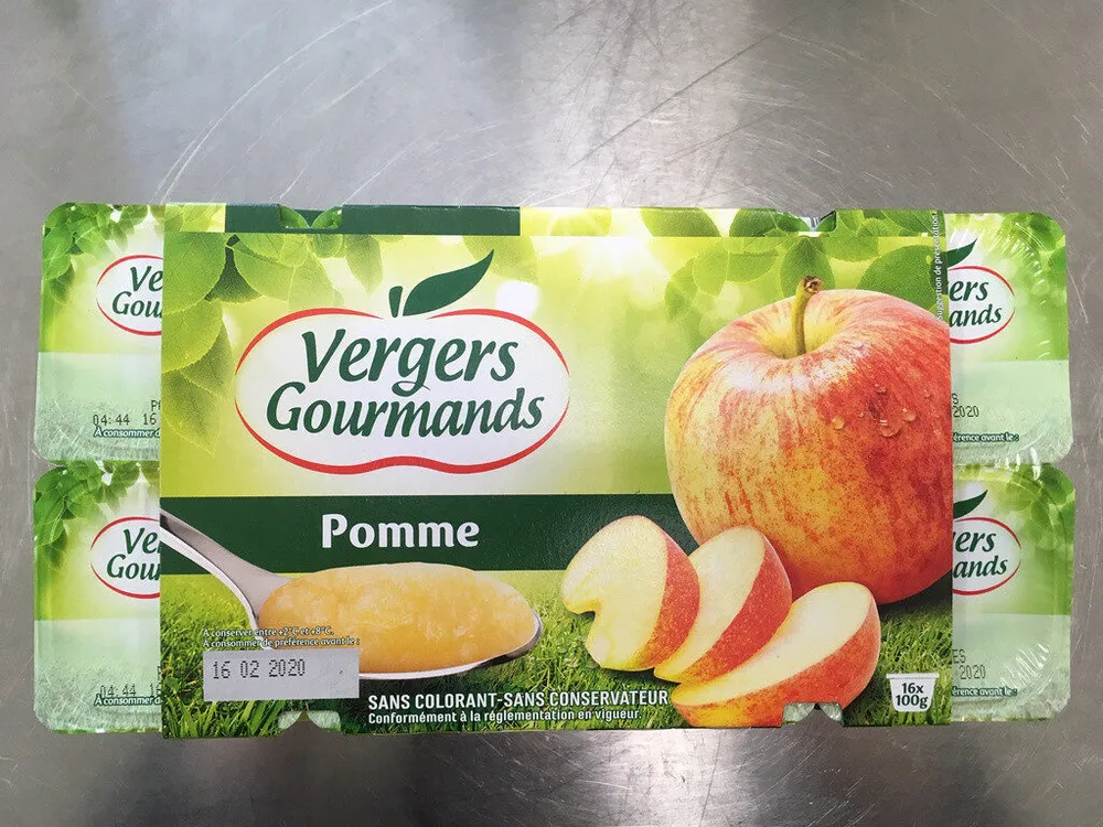 Dessert de fruits pomme