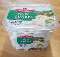 Dés de fromage de chèvre à pâte pressée non cuite