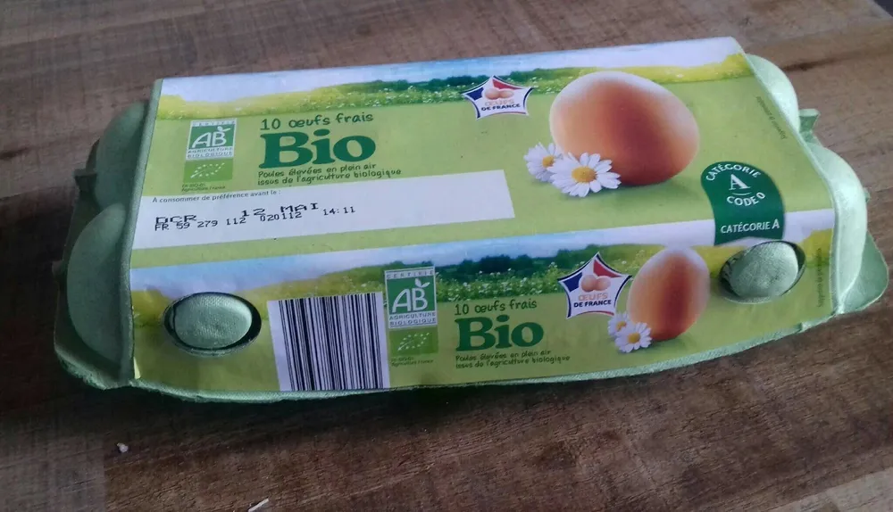 Oeuf frais bio