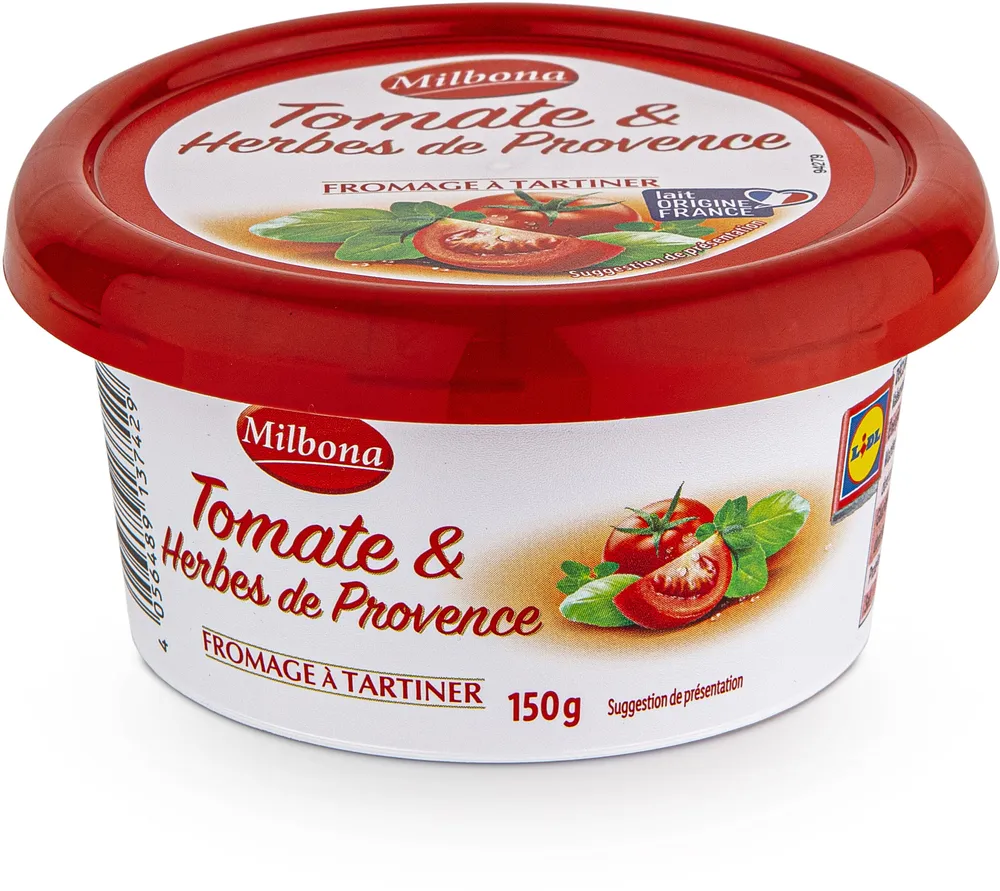 Tomate & Herbes de Provence - Fromage à tartiner