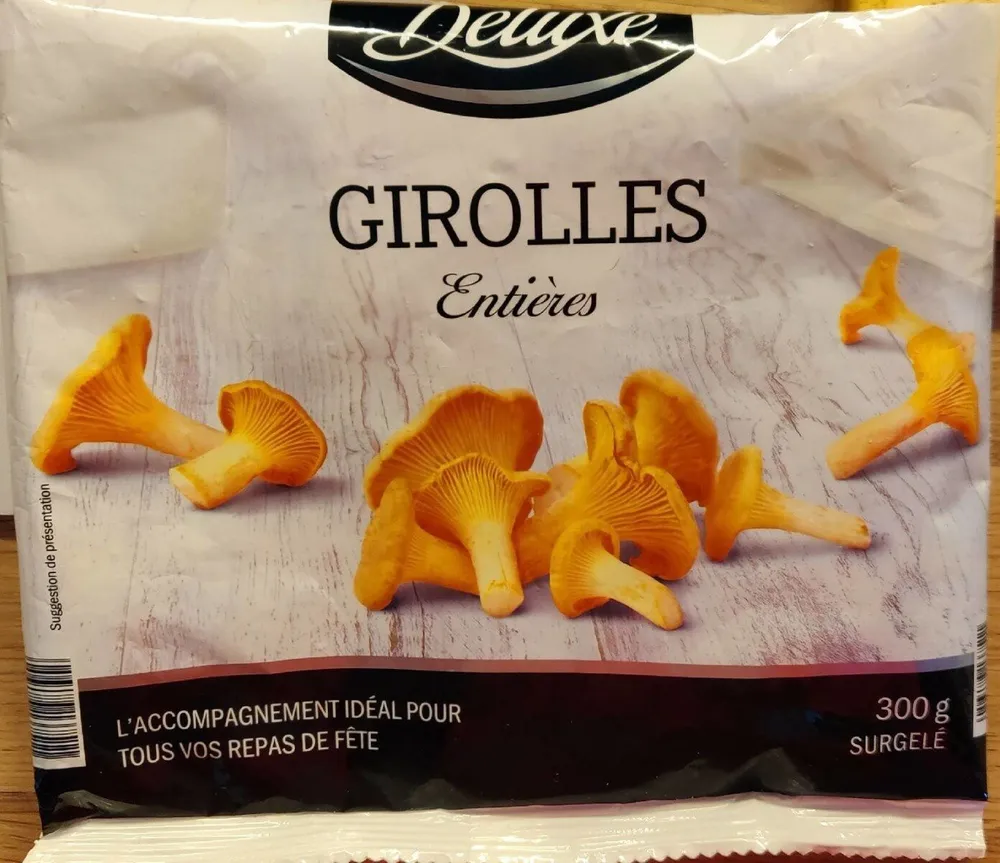Girolles entières