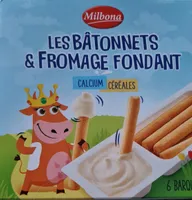 Les bâtonnets & fromage fondant