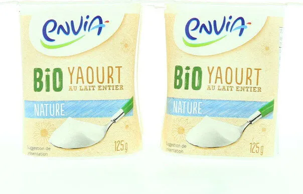 Yaourt au lait entier Nature BIO