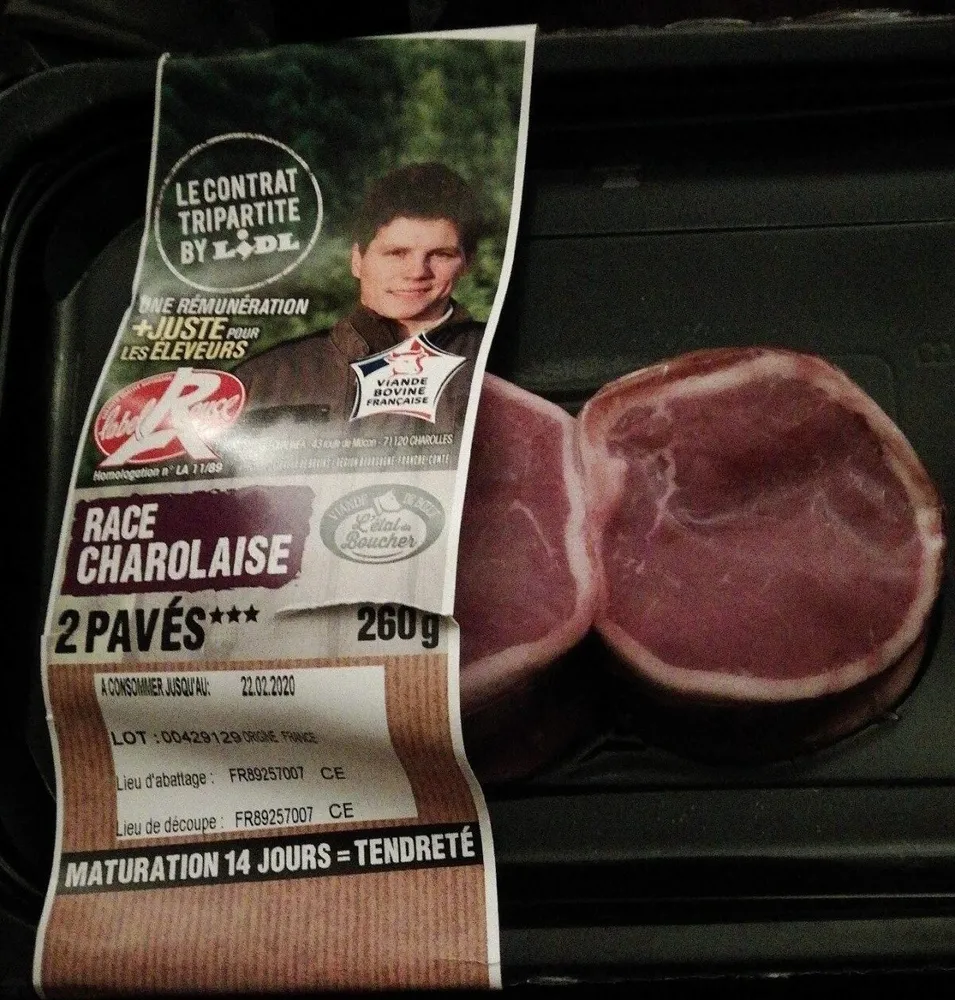 2 pavés de boeuf