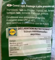Comté râpé