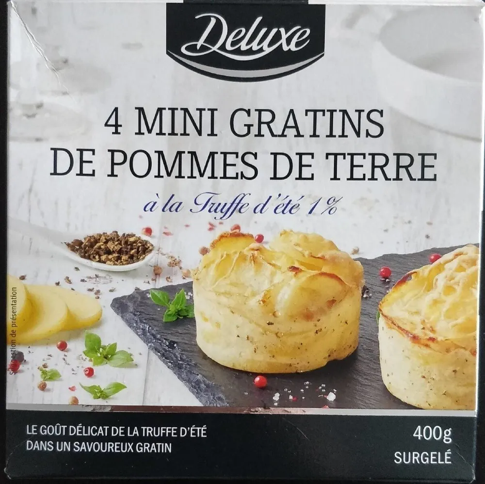 Mini gratins de pommes de terre à la truffe d'été 1%