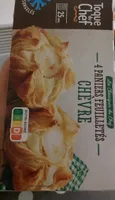 Paniers feuilletés pur beurre au chèvre