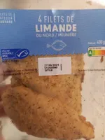 4 filets de limande du Nord meunière  MSC