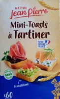 Mini-toasts à tartiner