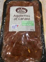 Aiguillettes de canard