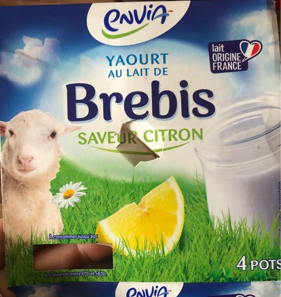 Yaourt de brebis au citron