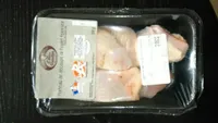 Plateau de découpe de poulet fermier