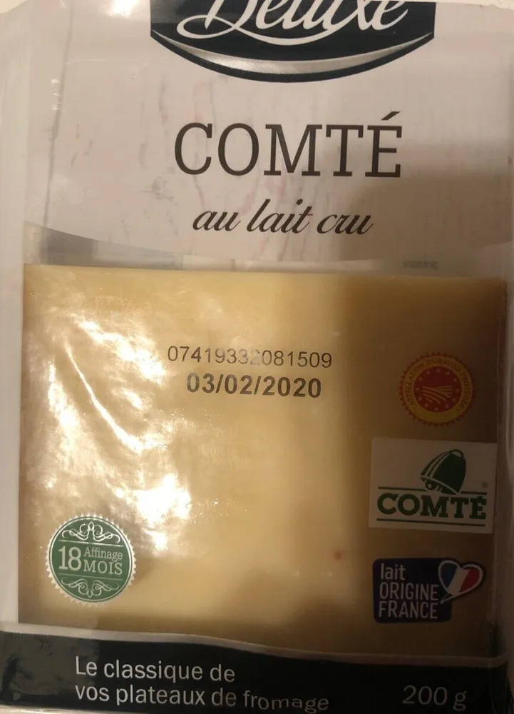 Comté au lait cru
