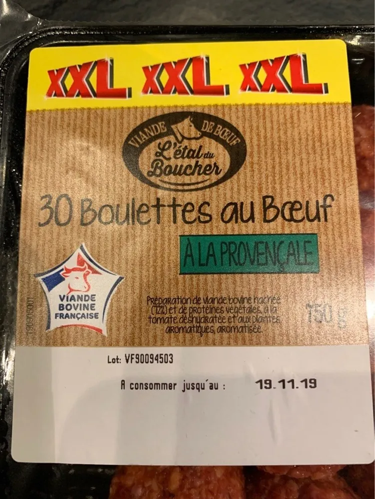 Boulettes au boeuf
