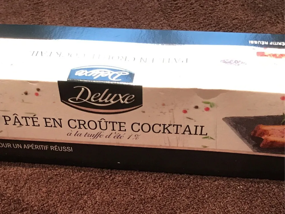Pâté en croûte cocktail à la truffé d'été
