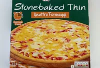 Quattro formaggi pizza