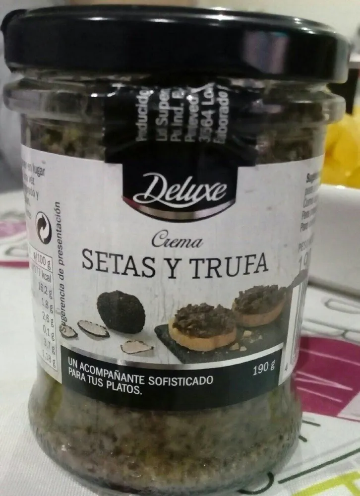 Crema de setas y trufa