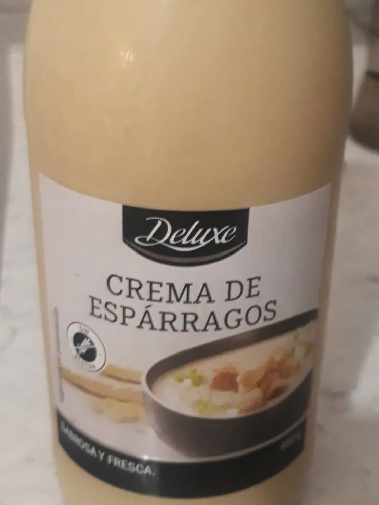 Crema de esparragos