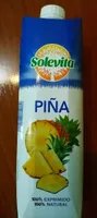 Zumo de piña 100% exprimido