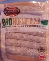 Bio Nürnberger Rostbratwürste