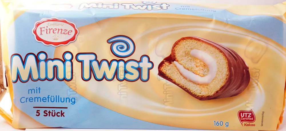 Mini Twist mit Cremefüllung