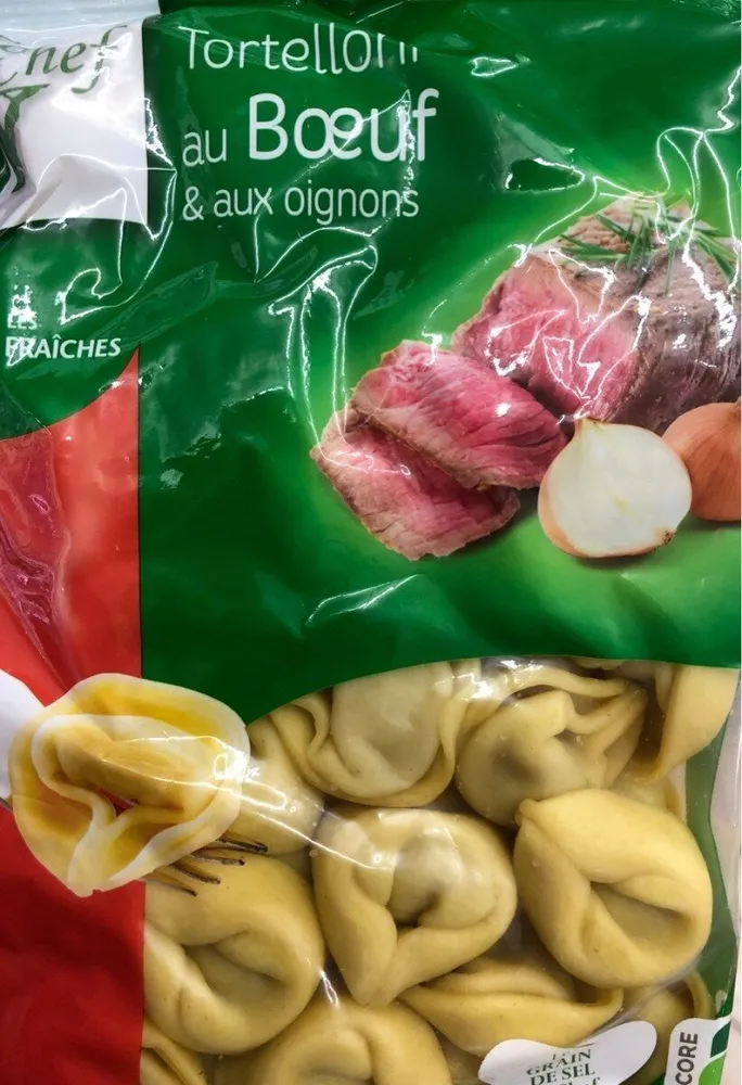 Tortelloni au boeuf & aux oignons