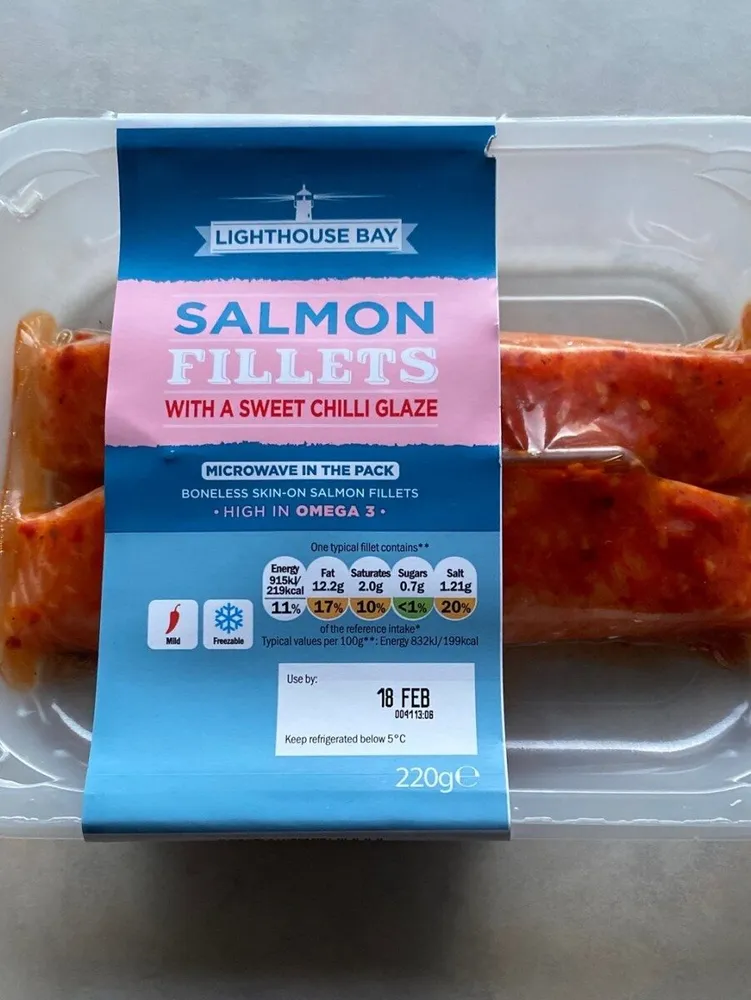 Salmon fillets