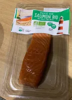 Pavé de saumon bio avec peau et sans arêtes