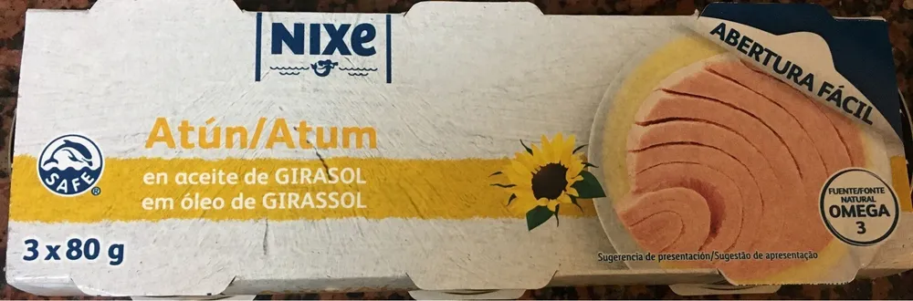 Atun en aceite de girasol