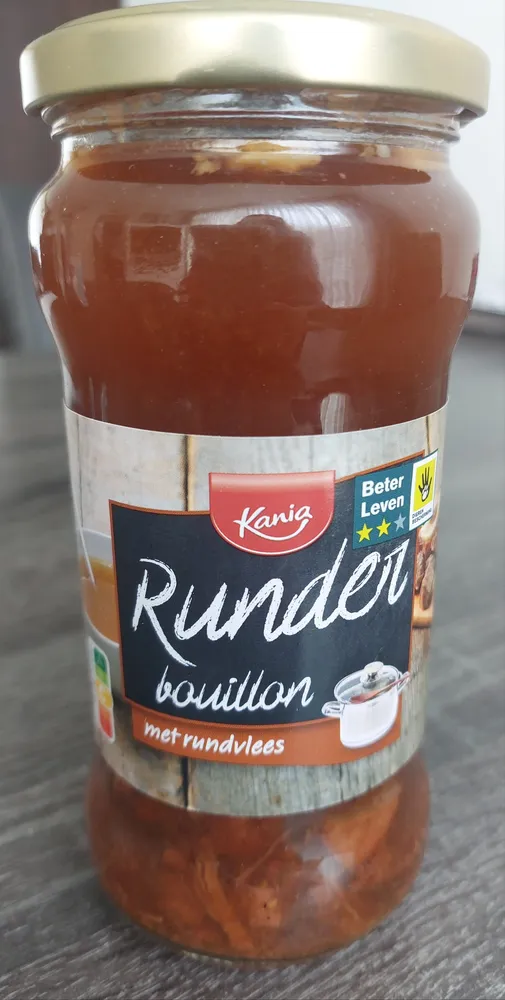 Runder bouillon met rundvlees
