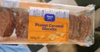 Peanut caramel biscuits