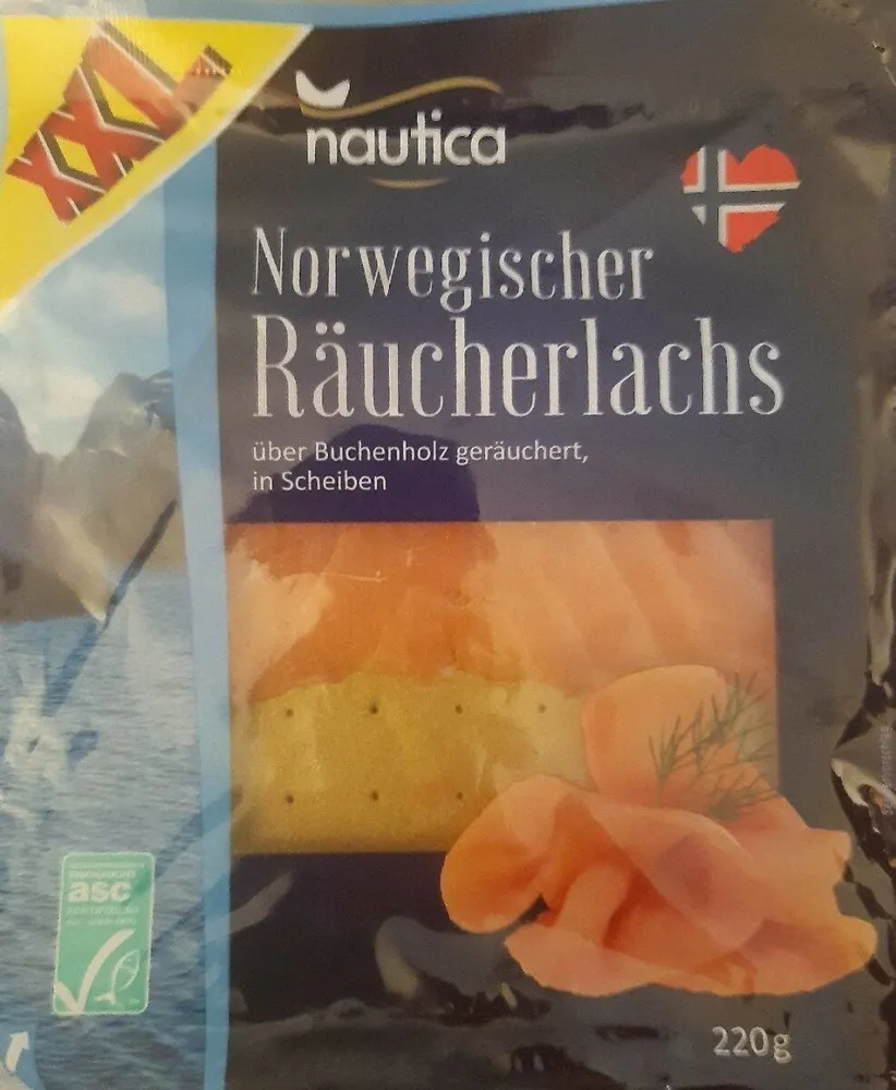 Norwegischer Räucherlachs