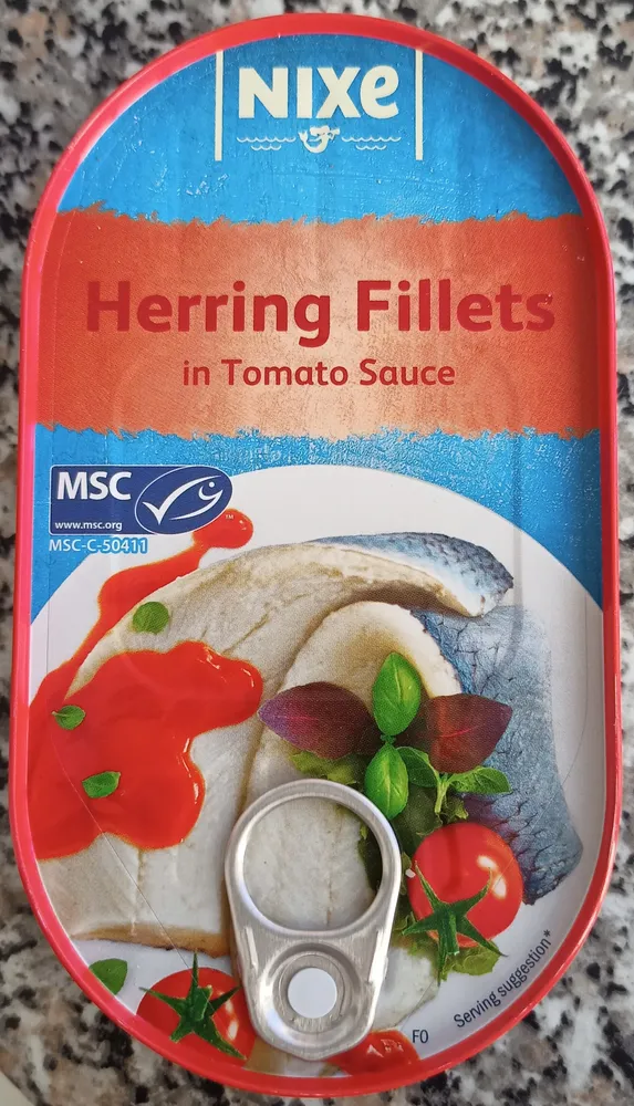 Hering filets in Tomato Sauce