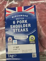 Pork shoulder steaks