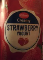 creamy strawberry yogurt