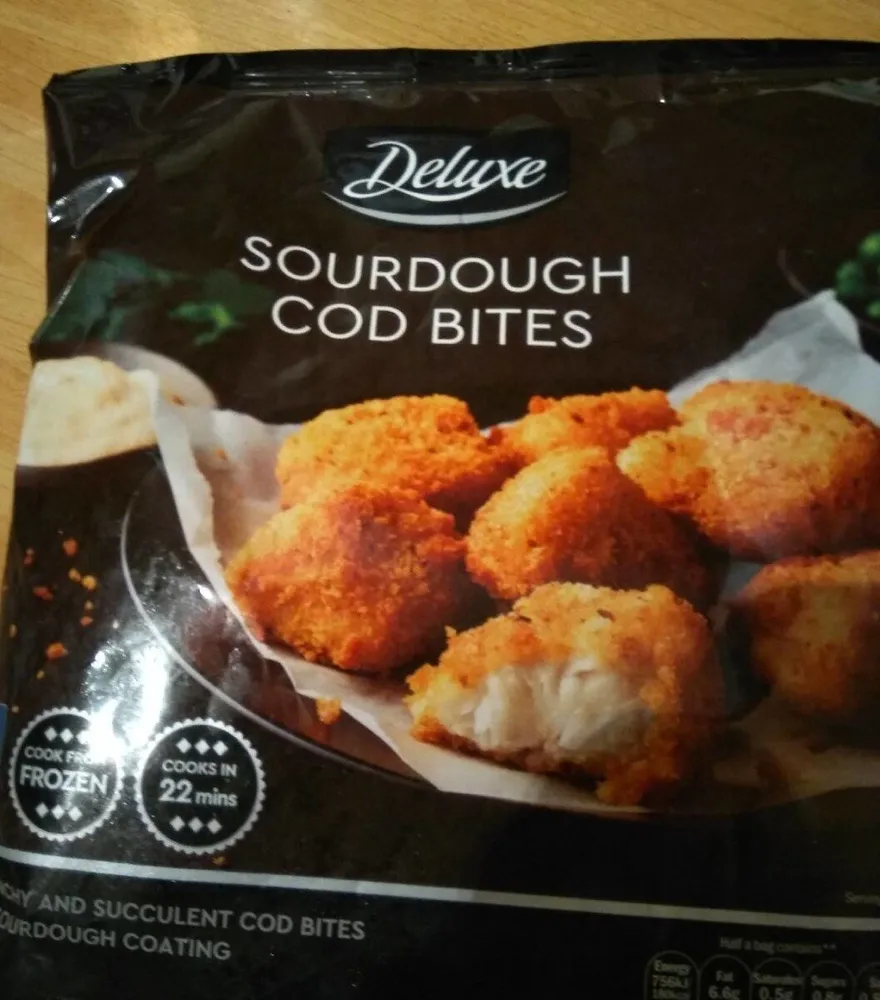Sourdough cod bites