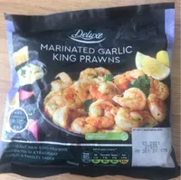 Marinated Garlic King Prawns