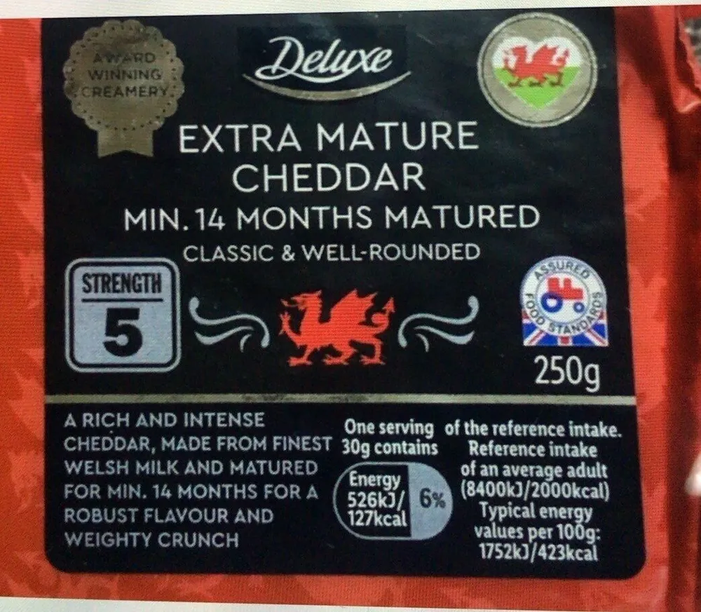 Extra mature cheddar