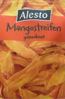 Mangostreifen getrocknet