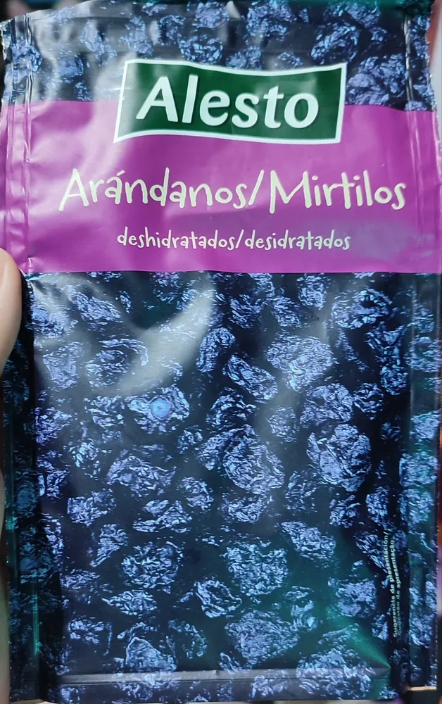 Arándanos deshidratados