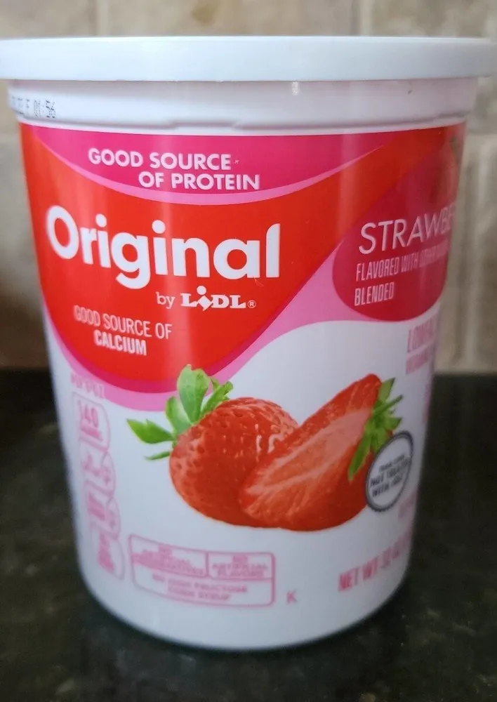 Strawberry Lowfat Yogurt