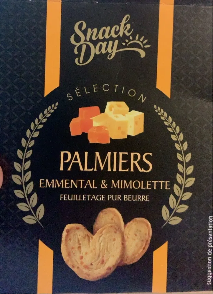 Palmier emmental & mimolette